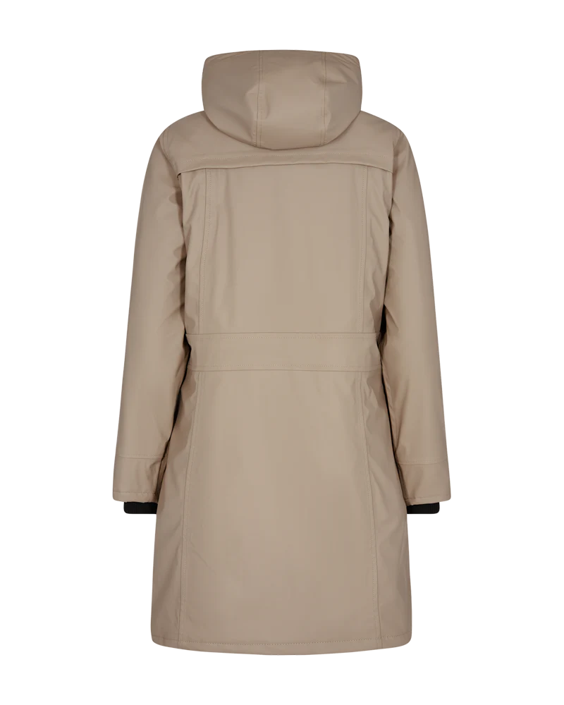 FQRAIN - WASSERABWEISENDE REGENJACKE - BRAUN