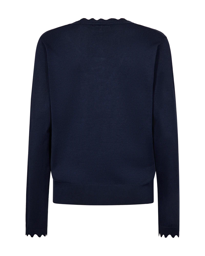 FQKATIE - PULLOVER - BLAU