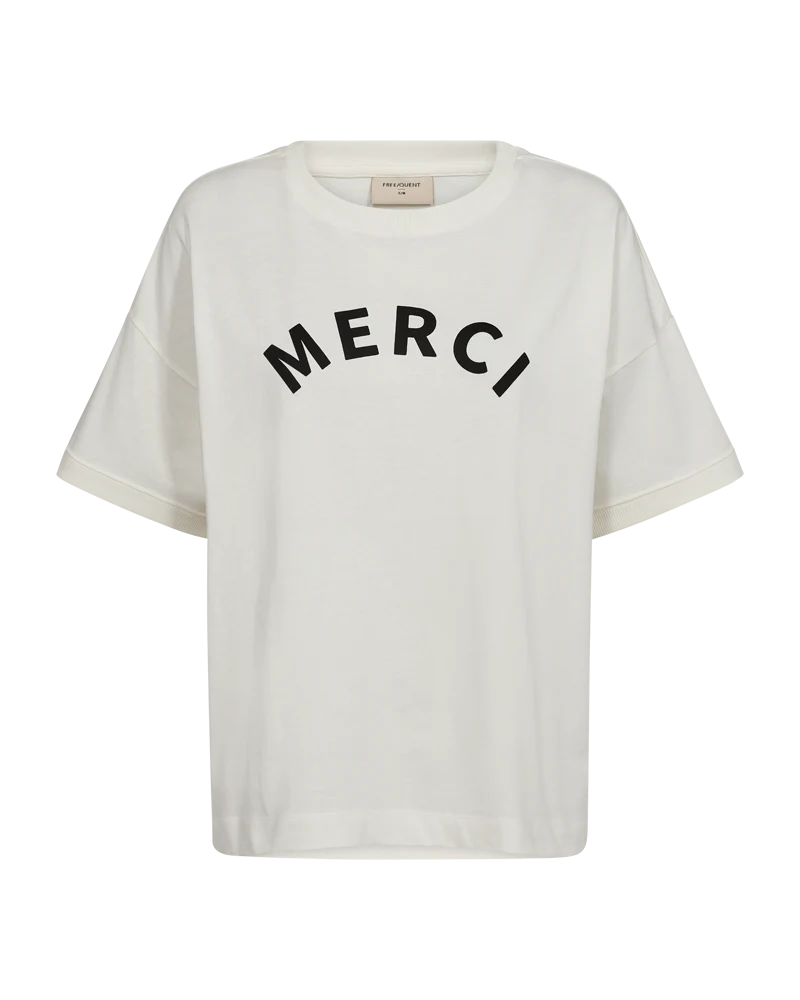 FQCAROL - T-SHIRT - WEISS UND SCHWARZ
