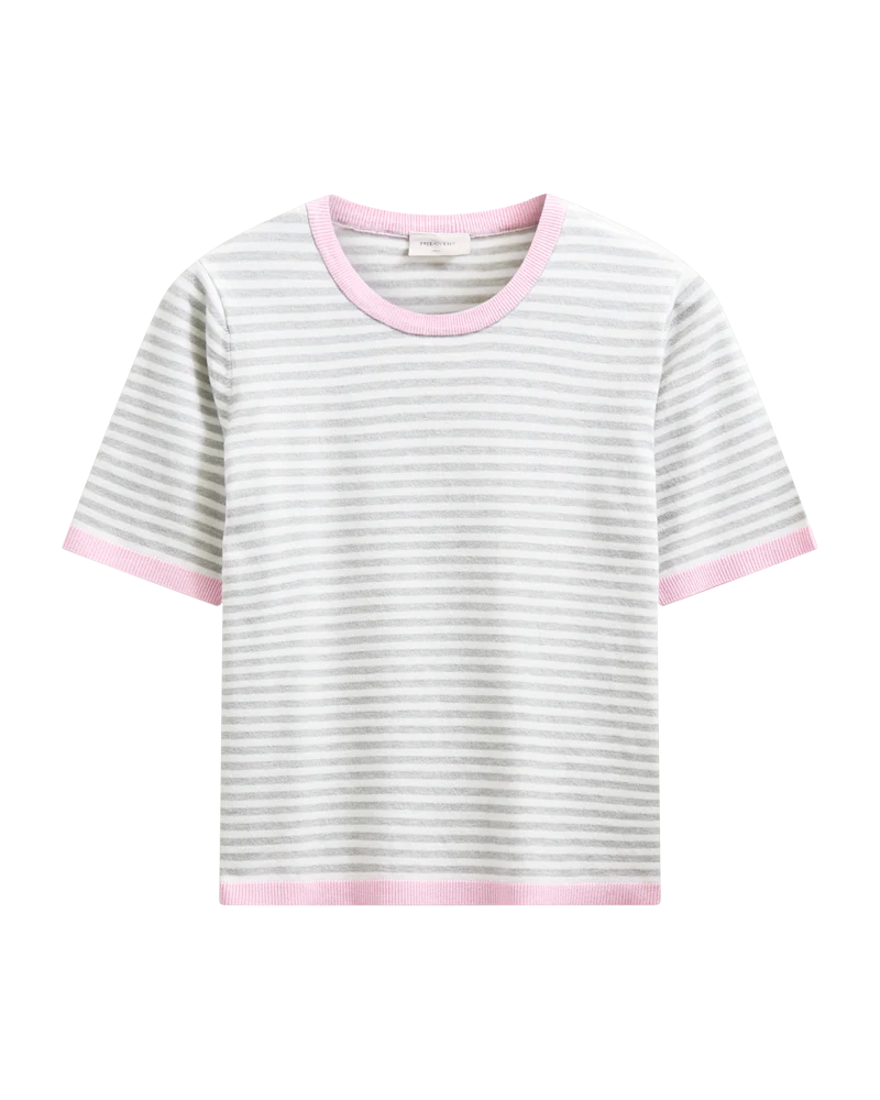 FQZANTI - PULLOVER - WEISS UND ROSA