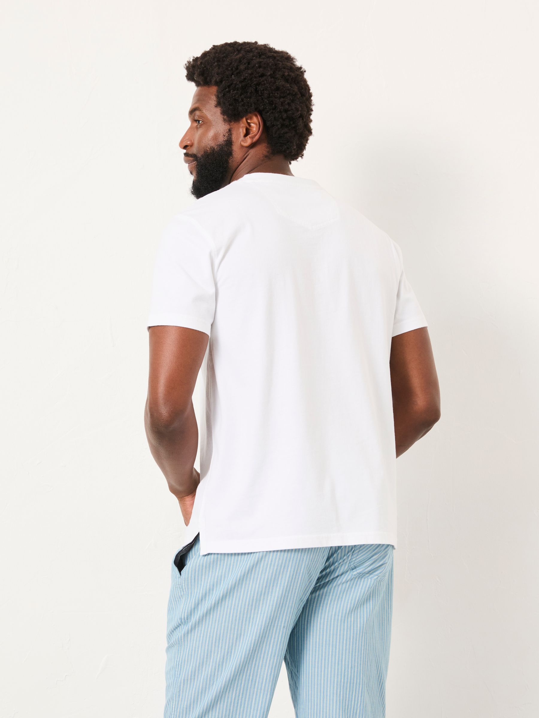 Seil Light Blue Stripe Pyjama Bottoms