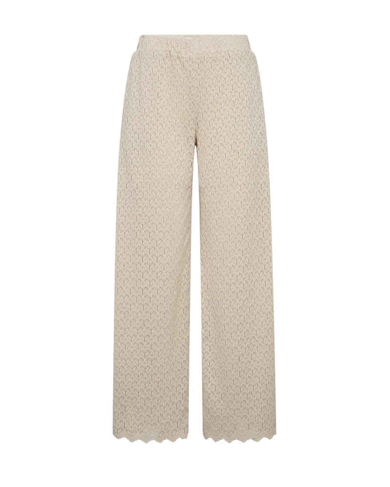 FQRIGGA - HOSE MIT SPITZE - BEIGE