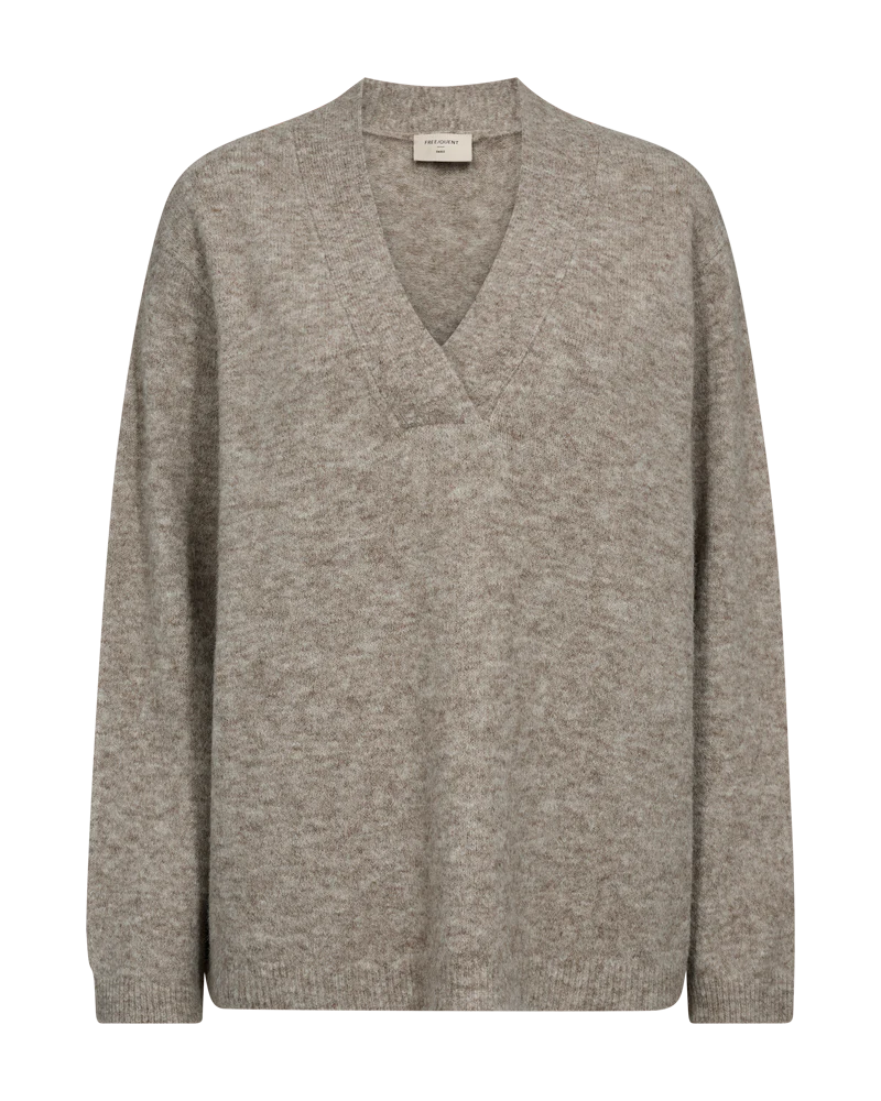 FQGRSEVALIN - PULLOVER - BRAUN
