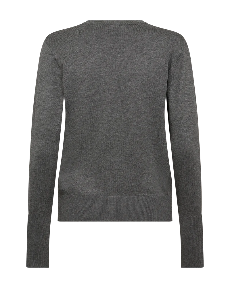 FQKATIE - PULLOVER - GRAU