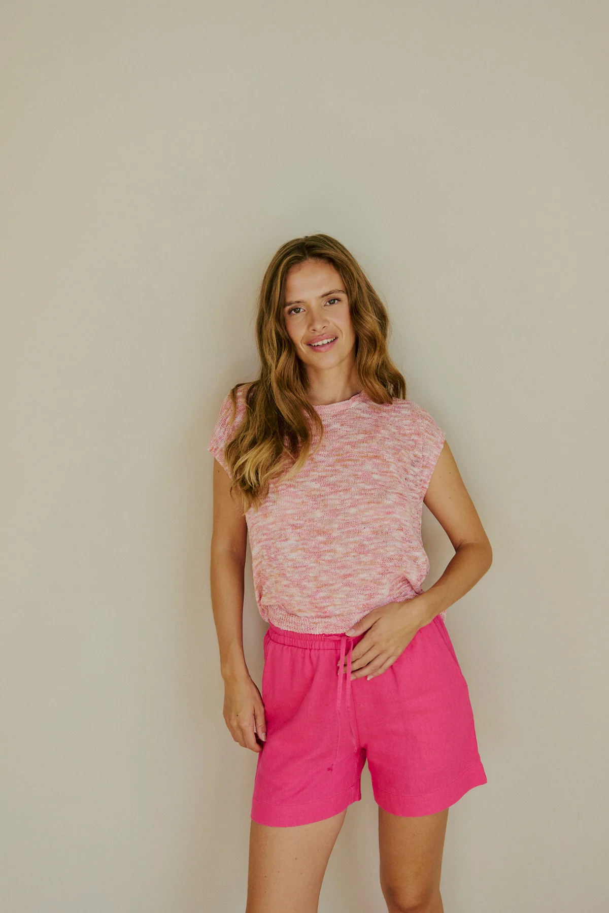 FQLAVA - SHORTS - ROSE