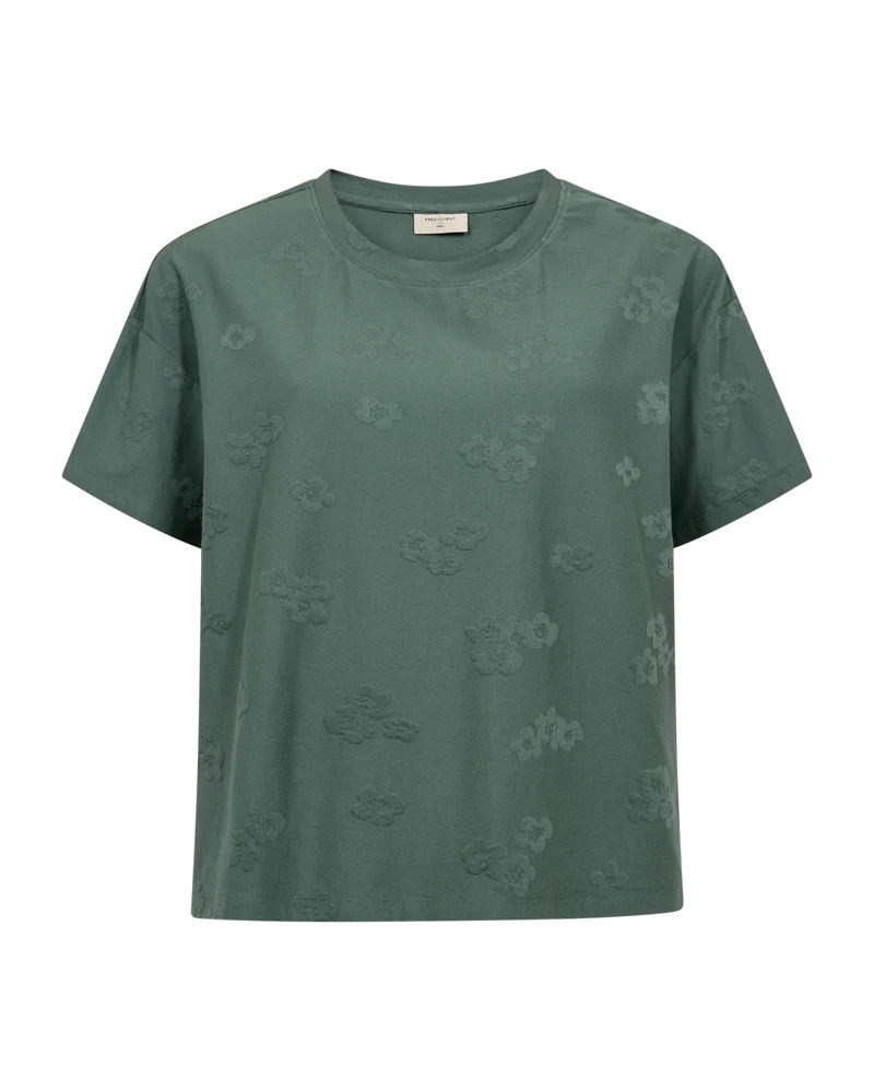FQZIPREA - T-SHIRT - GRÜN