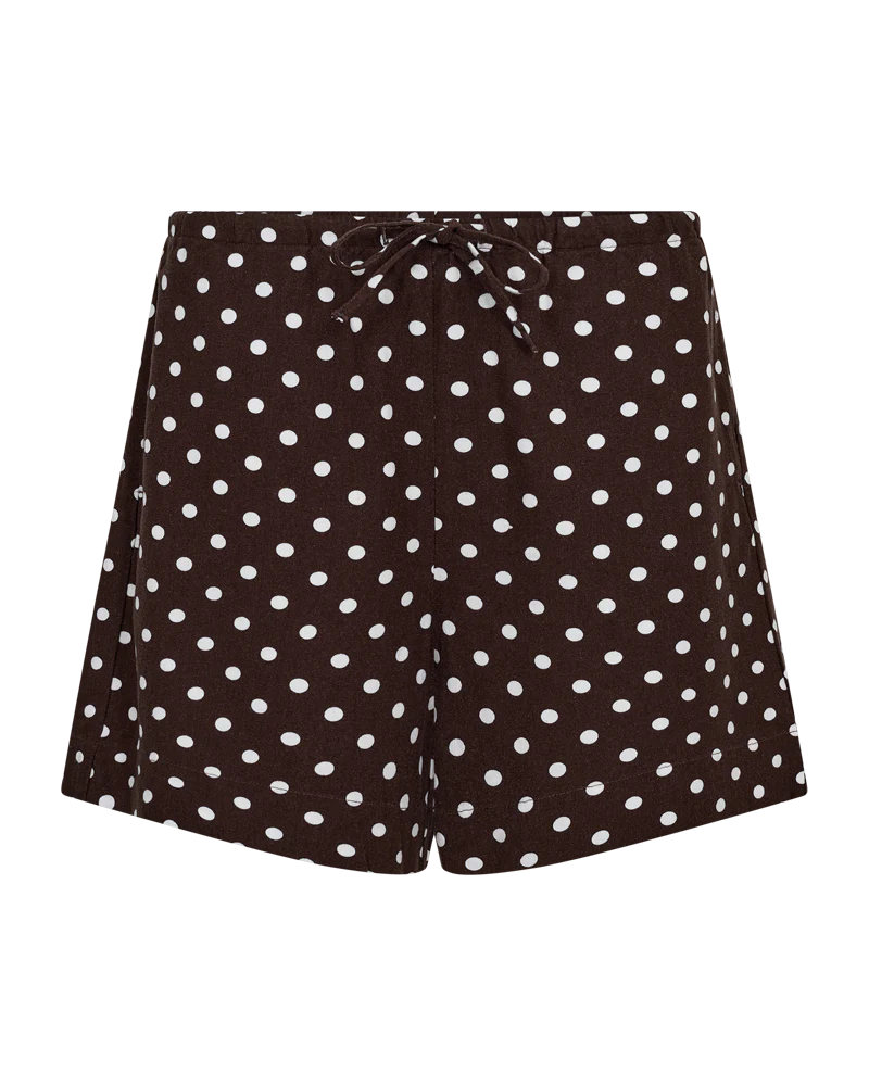 FQLAVISCO - SHORTS - WEISS UND BRAUN