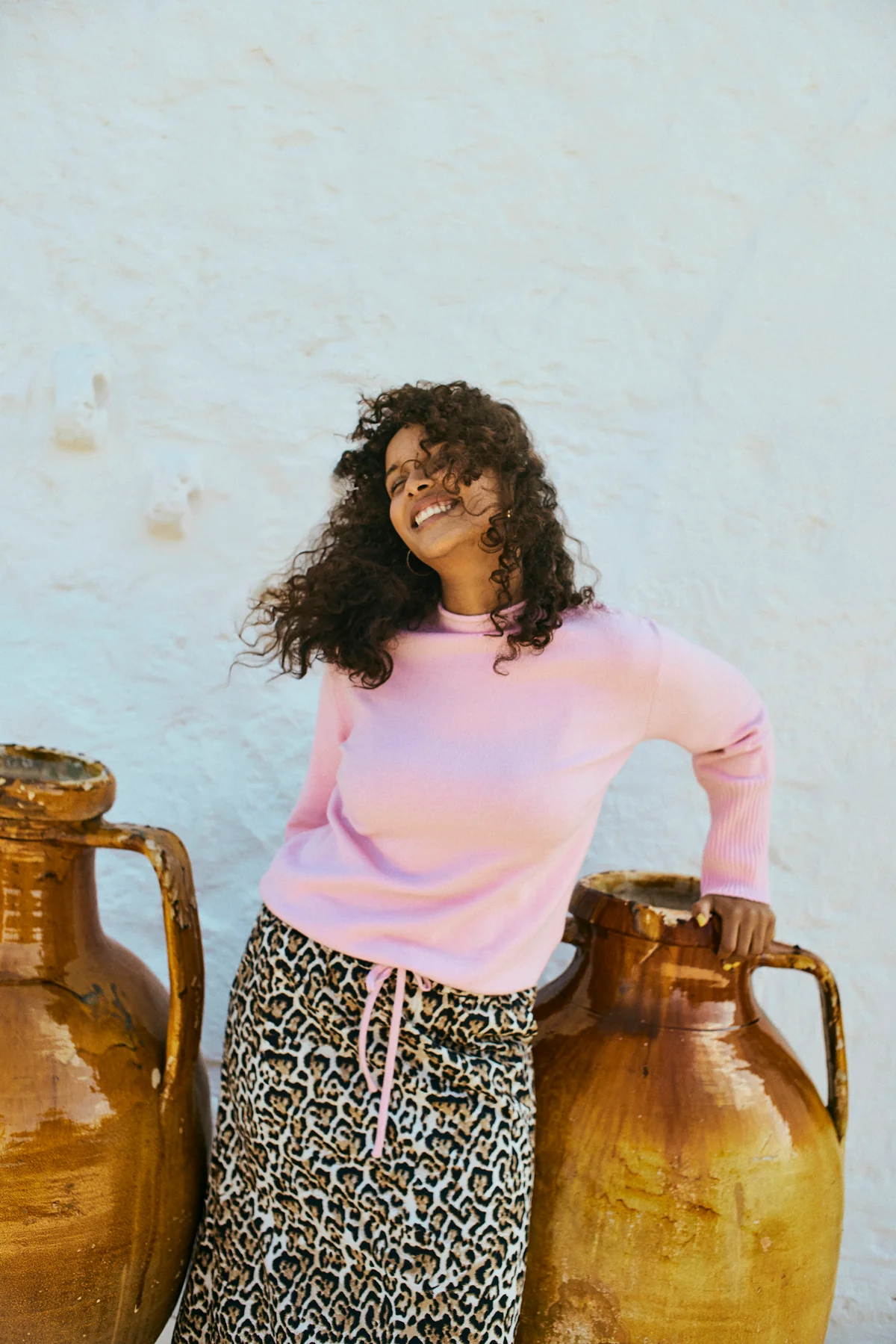 FQALPI - PULLOVER - ROSE
