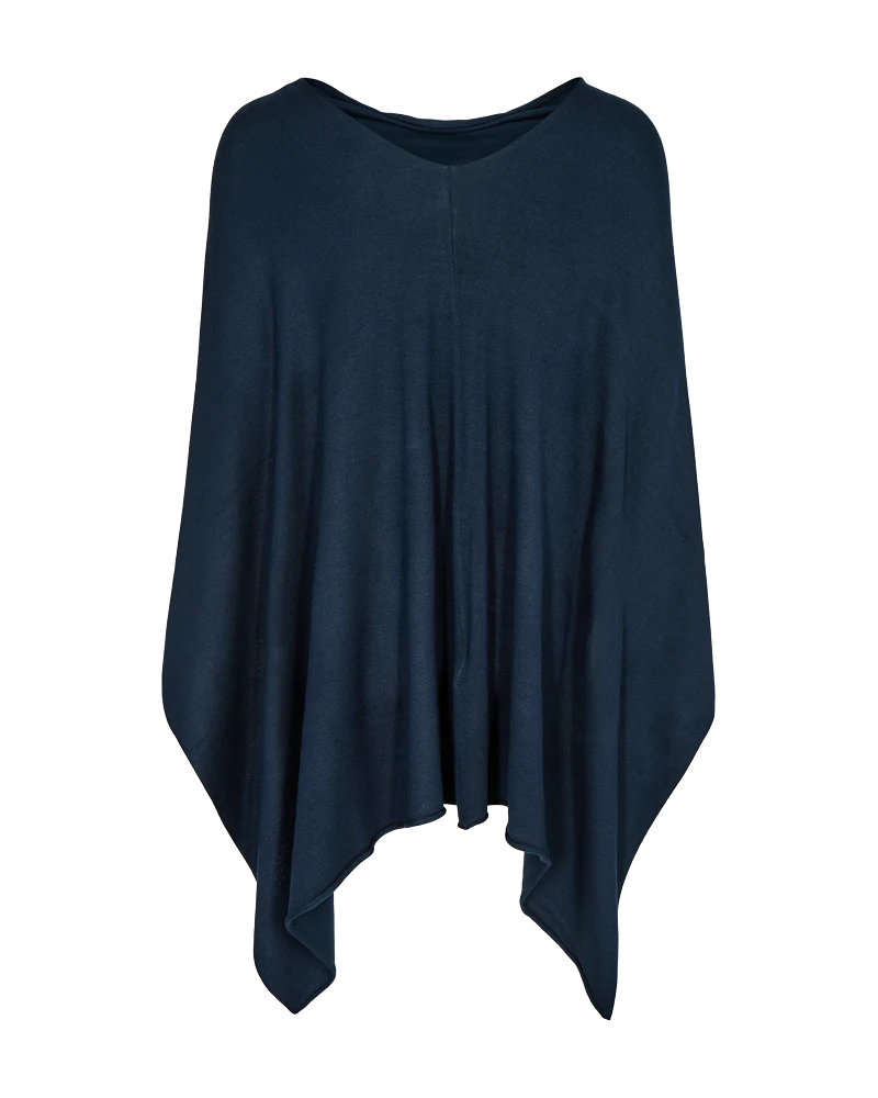 FQCLAUDISSE - PONCHO - BLAU
