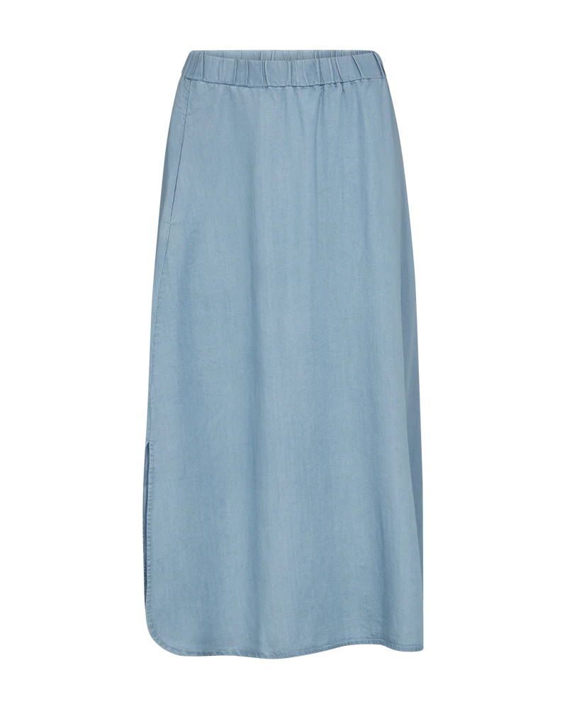 FQCARLY – ROCK IM DENIM-LOOK - BLAU