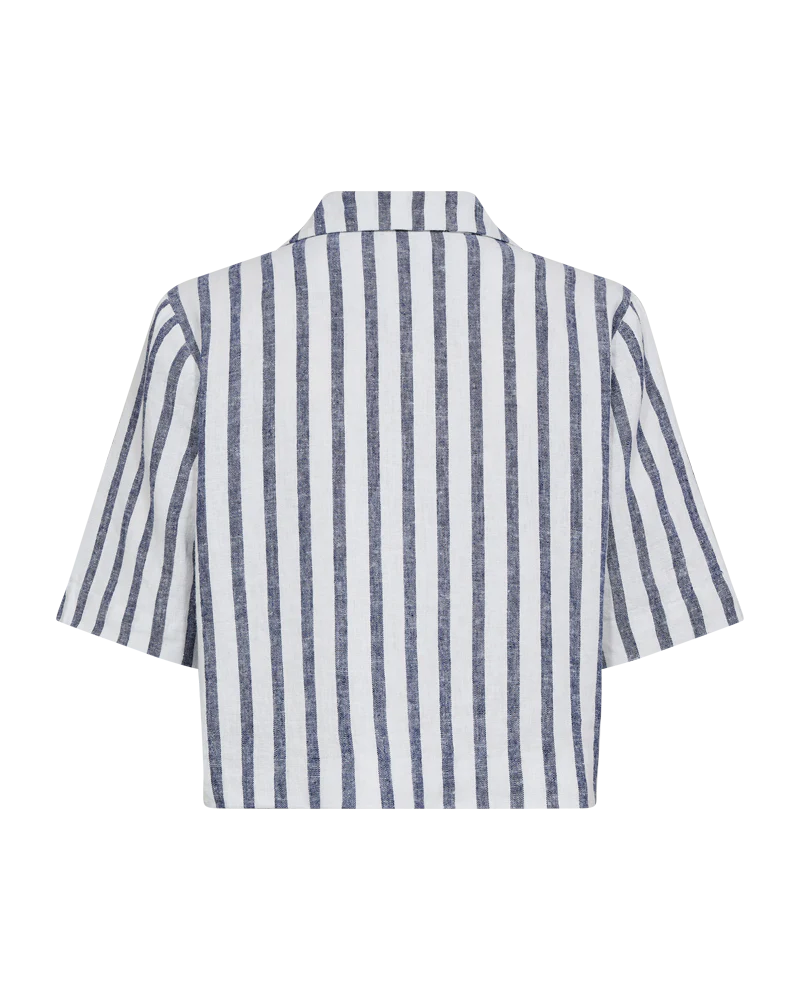 FQLAVISCO - KURZE JACKE - WEISS UND BLAU