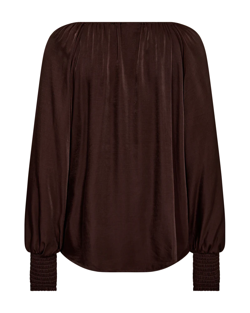 FQBLEEN - BLUSE - BRAUN