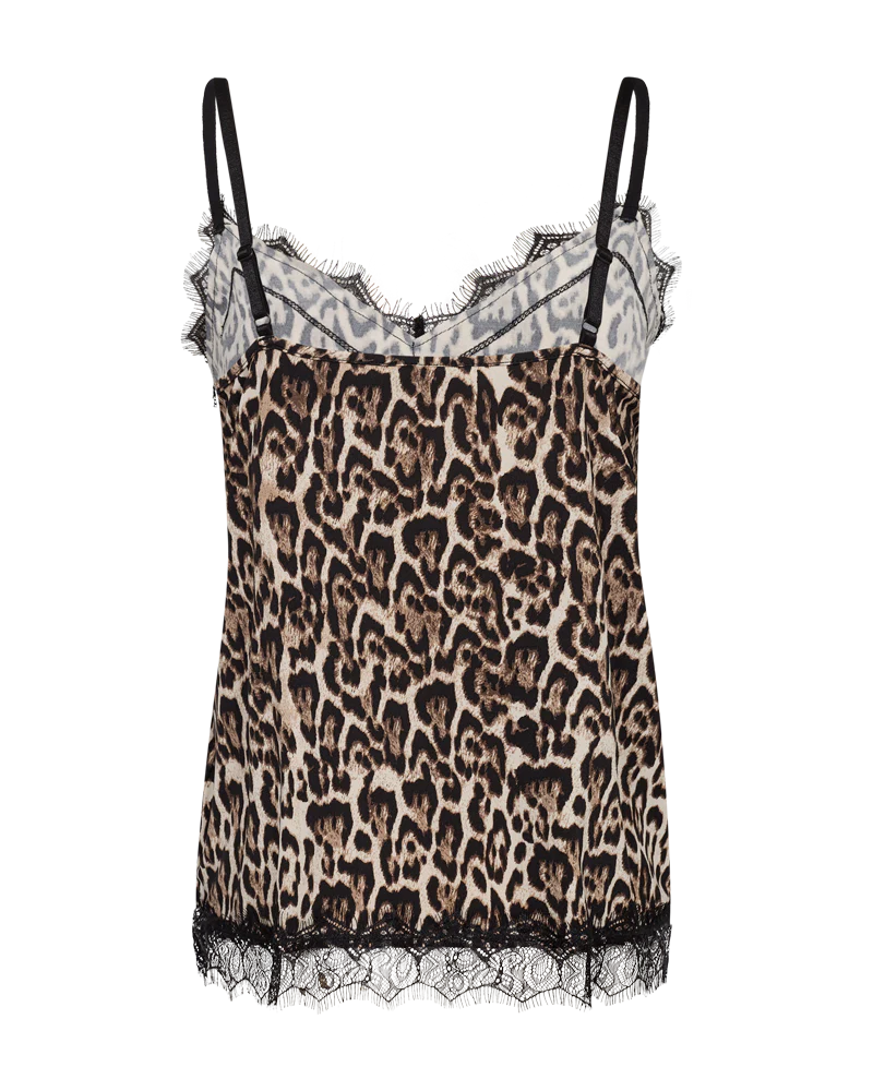 FQBICCO - SPITZENTOP - LEOPARD