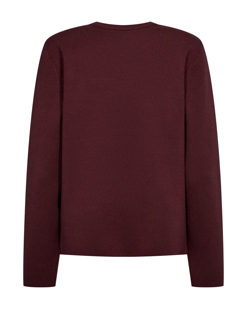 FQDREW - PULLOVER - BORDEAUX