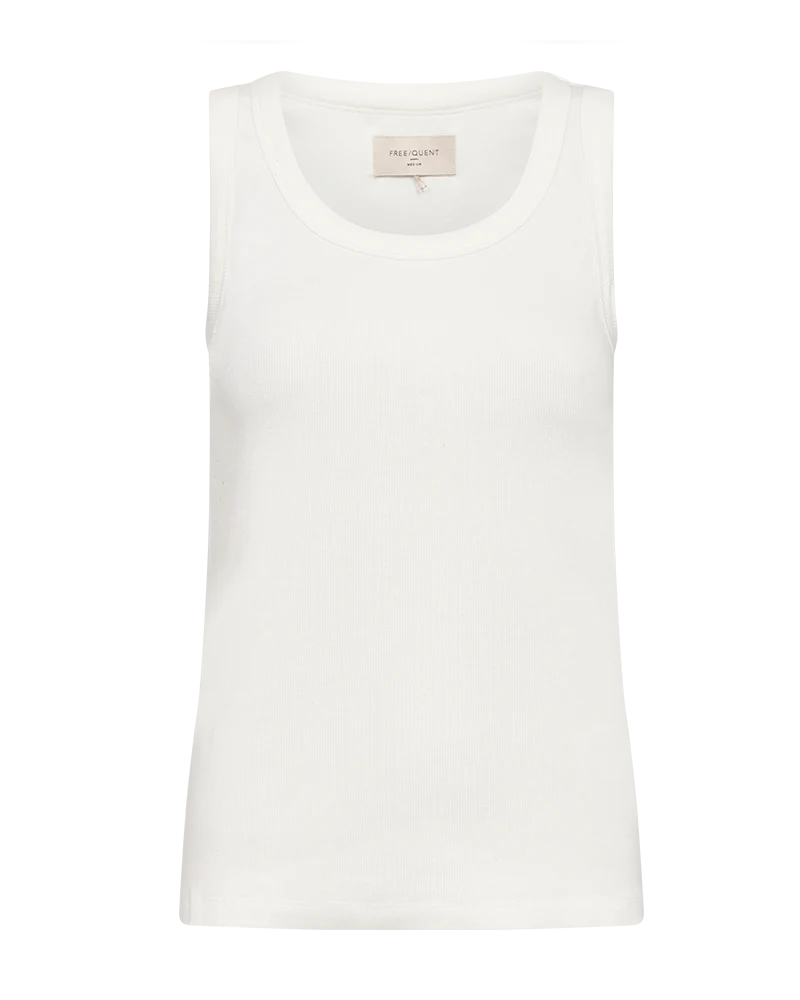 FQHI - TOP AUS RIPPSTRICK - WEISS