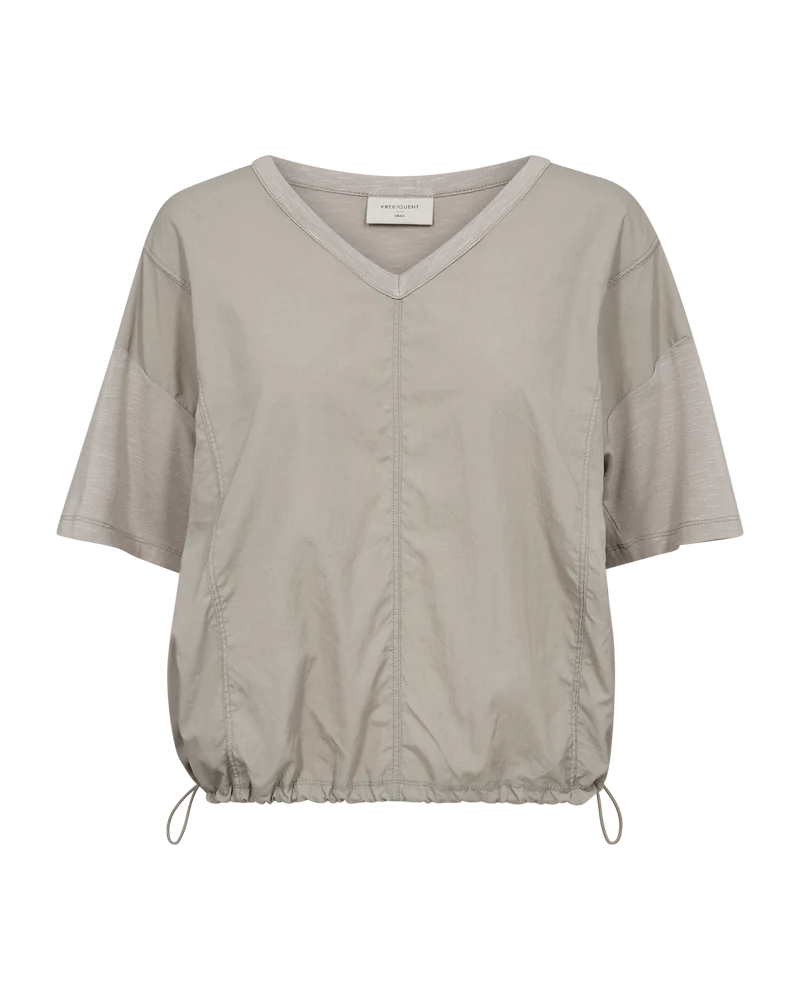 FQIVORA - T-SHIRT - BEIGE