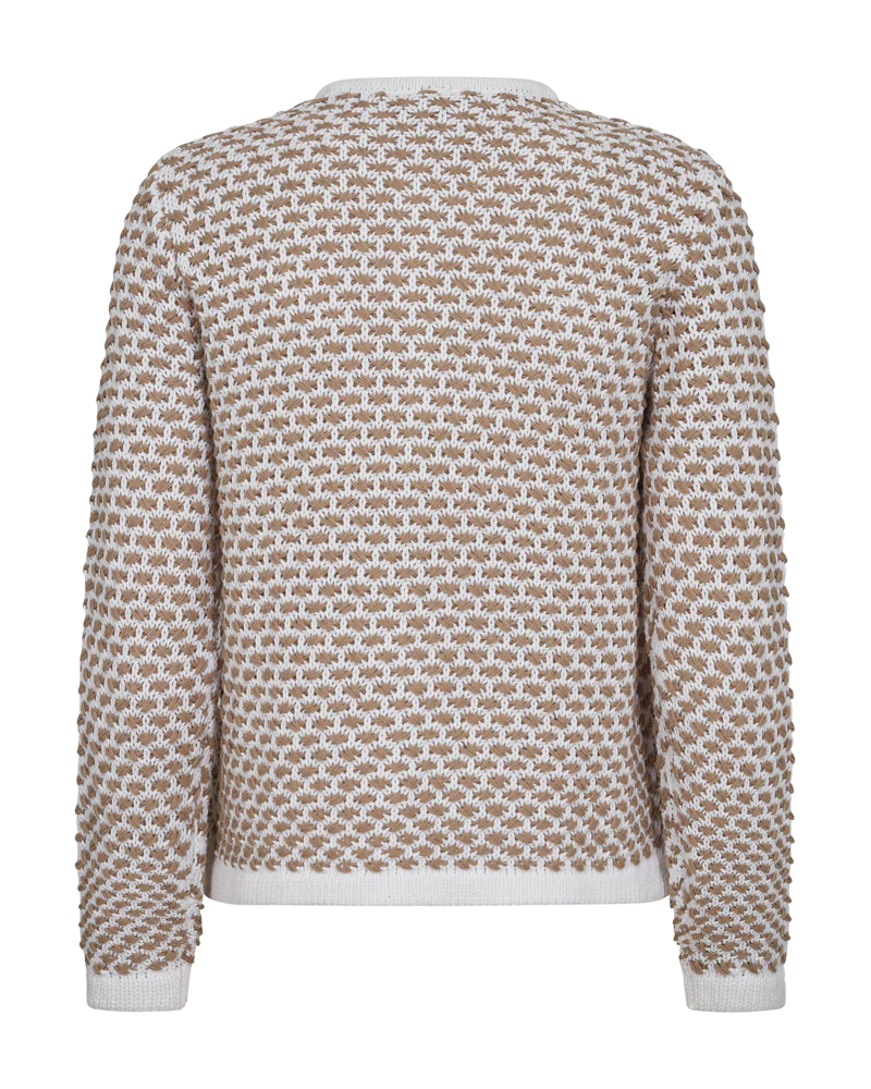 FQCOTLA - CARDIGAN - BEIGE,WEISS