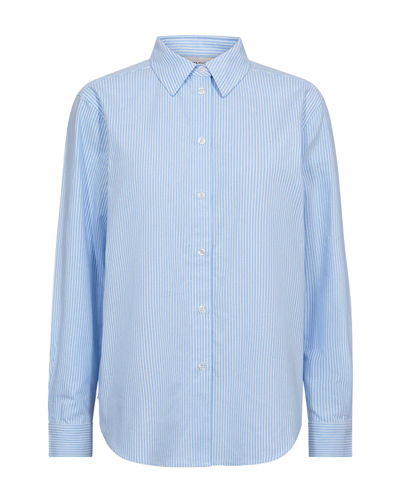 FQOXFORD - HEMD - BLAU UND WEISS