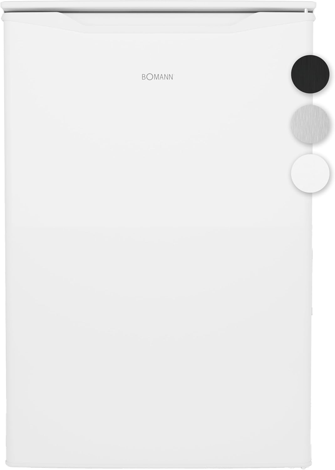 Bomann® Gefrierschrank 87L | Gefrierschrank klein mit Temperaturbereich ≤ -18°C | 3 Schubladen | Tiefkühlschrank mit wechselbarem Türanschlag | Freezer Tiefkühlschrank klein GS 7253 weiß