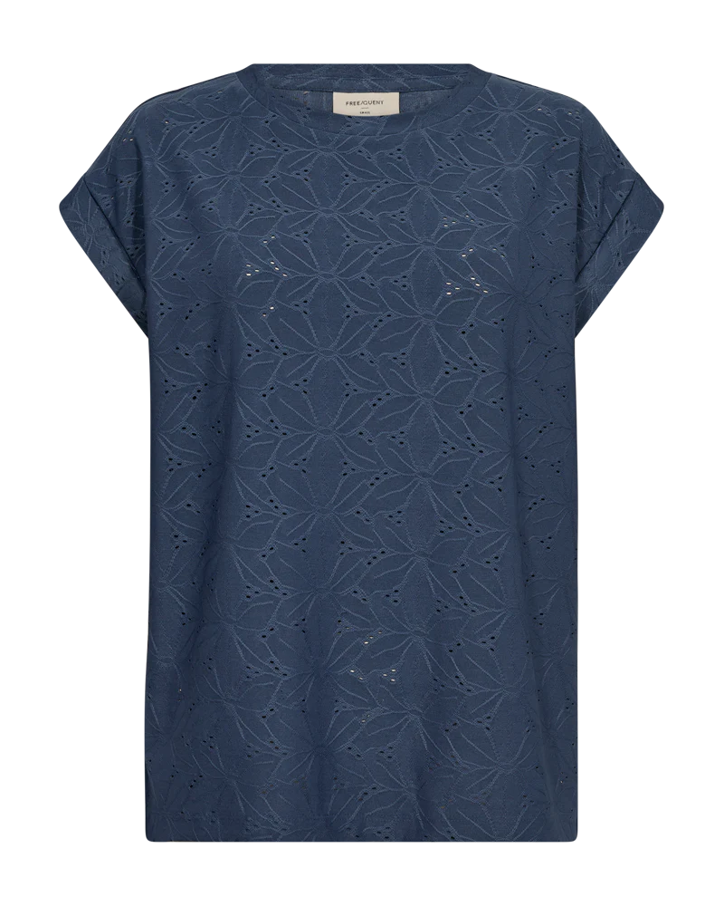 FQBLOND - T-SHIRT - BLAU