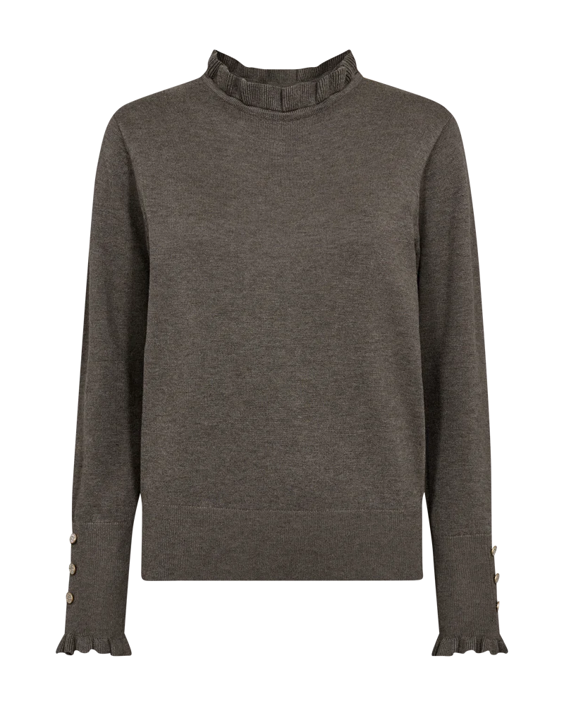 FQKATIE - PULLOVER - BRAUN