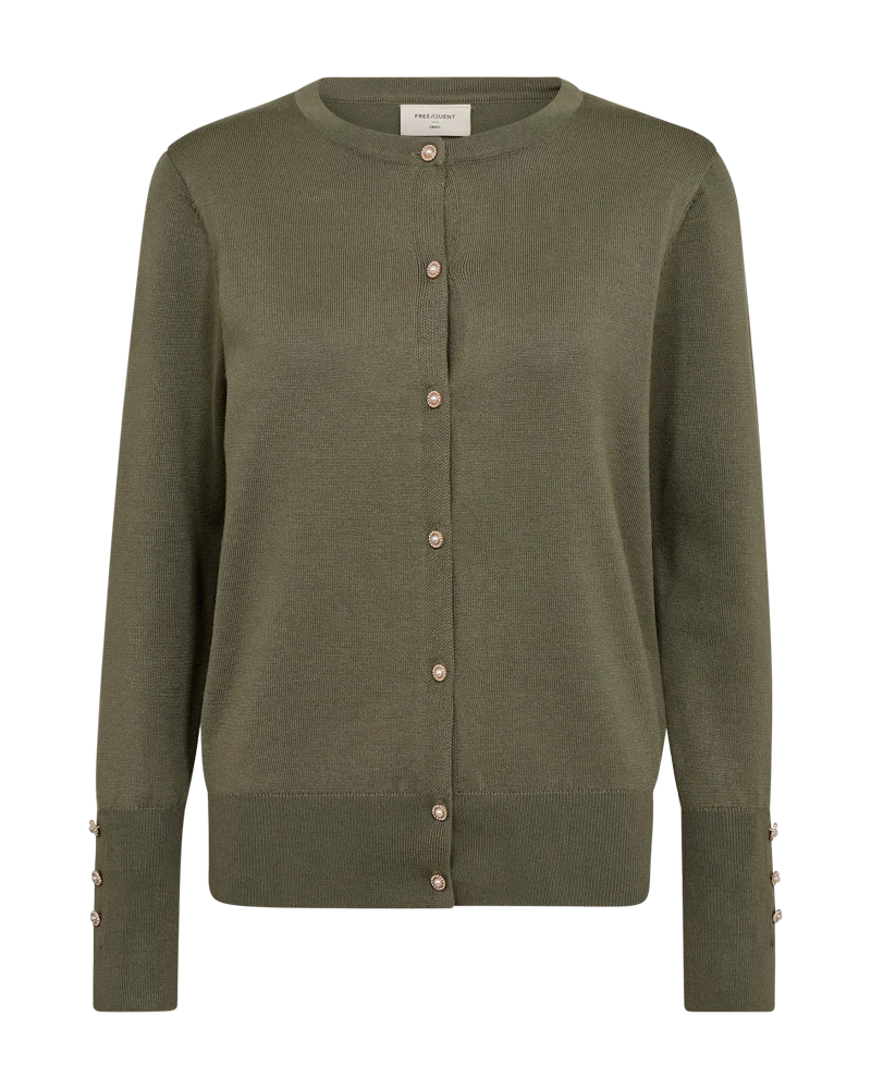 FQKATIE - CARDIGAN - GRÜN