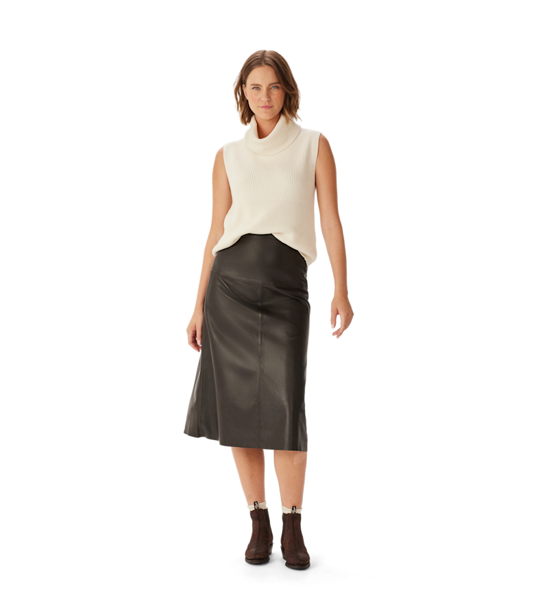 Flinders rollneck merino knit