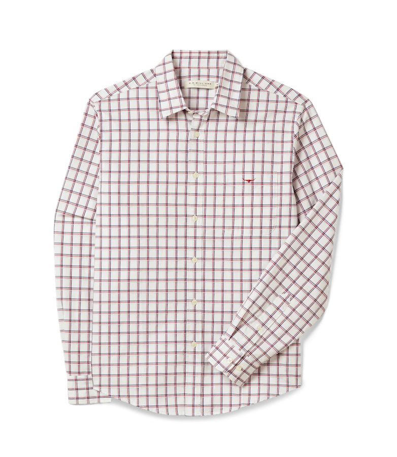 Classic twill check shirt