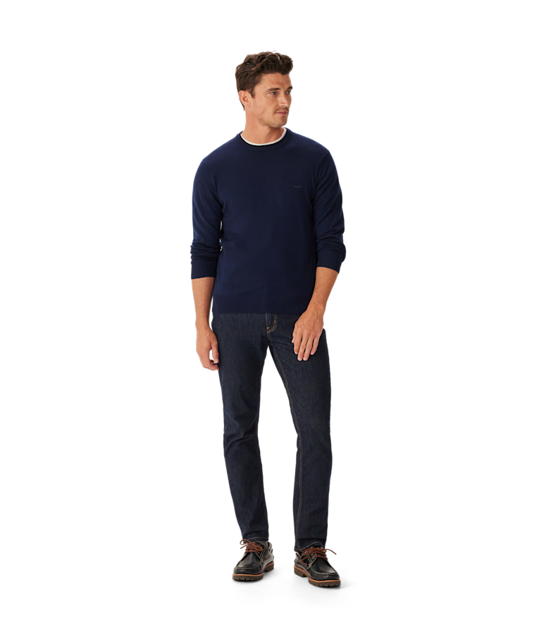Howe crew merino knit