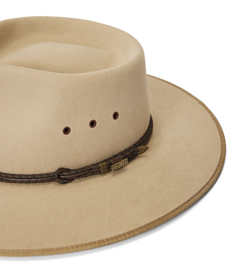 Akubra cattleman hat