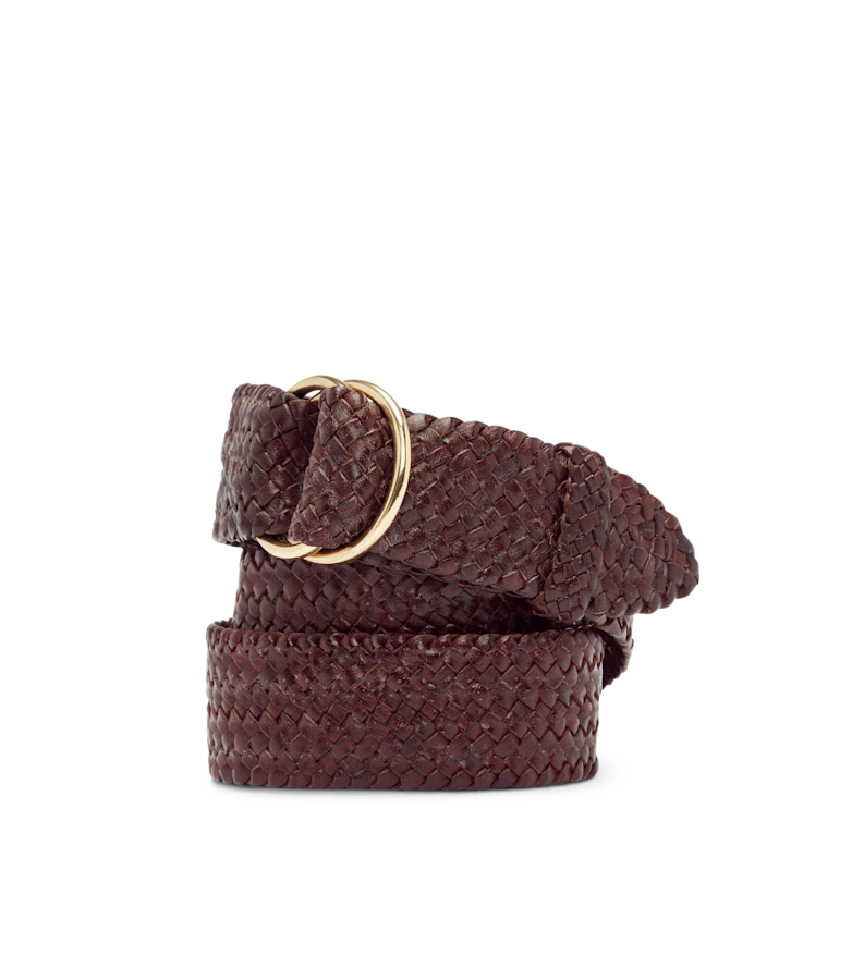 Plaited O Ring belt