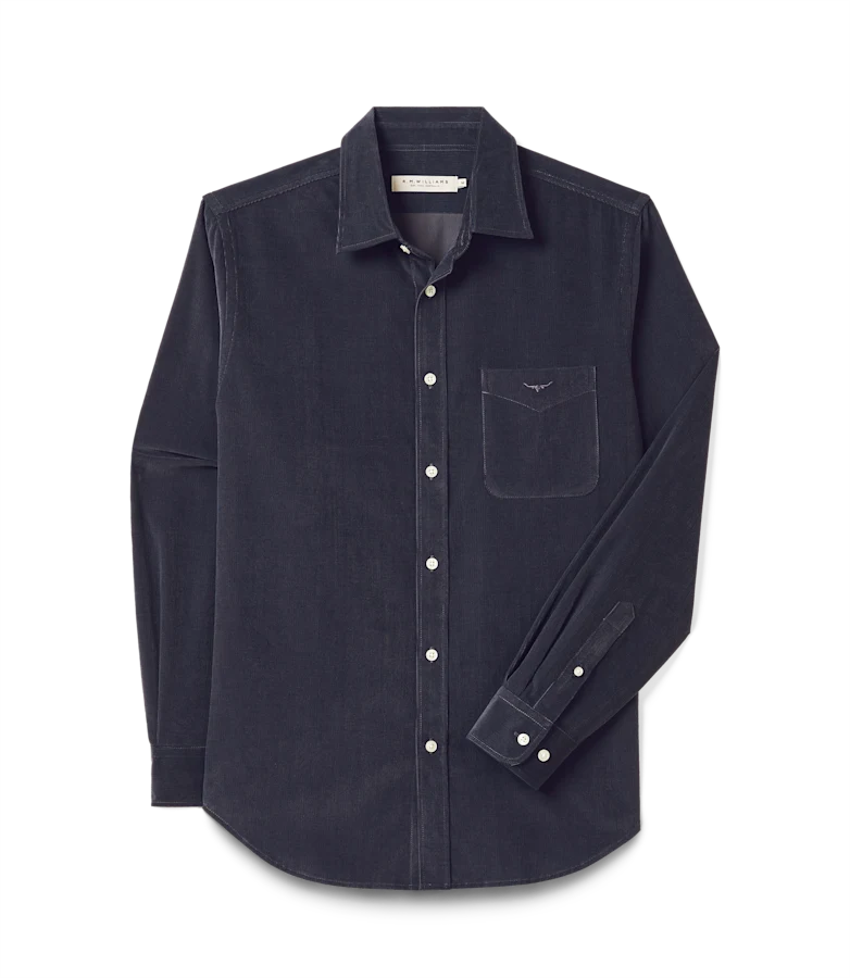 Regular corduroy shirt