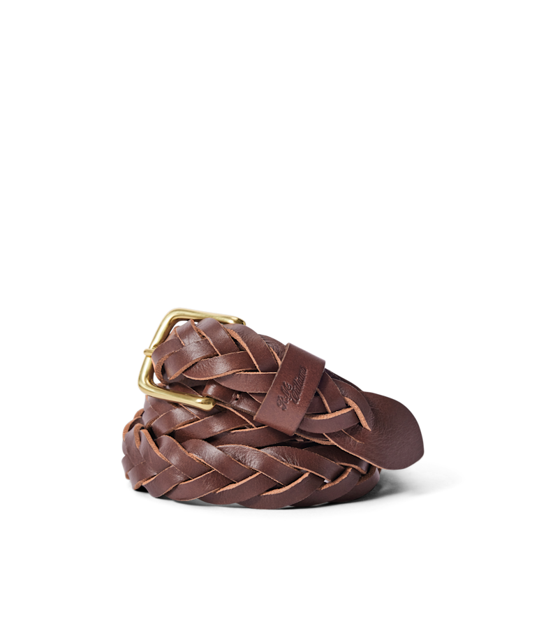 Stockman's plaited belt