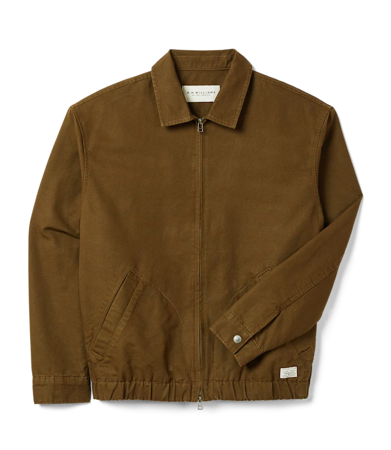 Oxley canvas harrington jacket