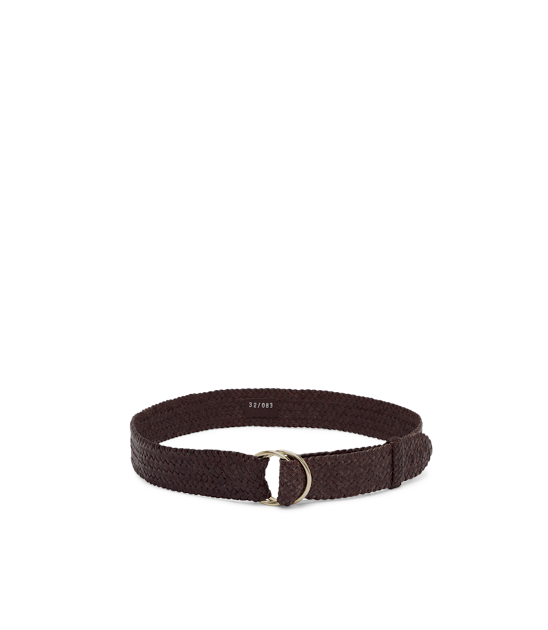 Plaited O Ring belt