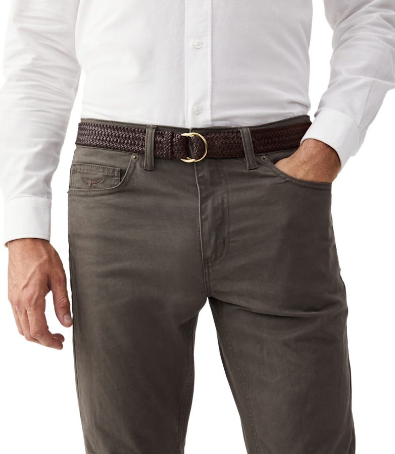 Plaited O Ring belt