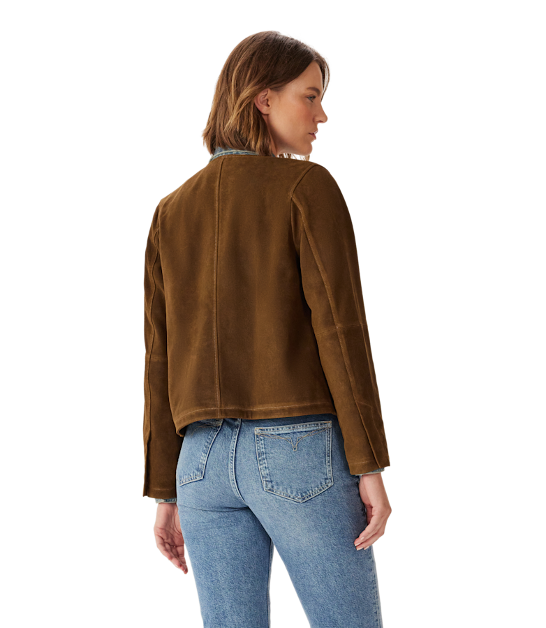 Iluka suede chore jacket