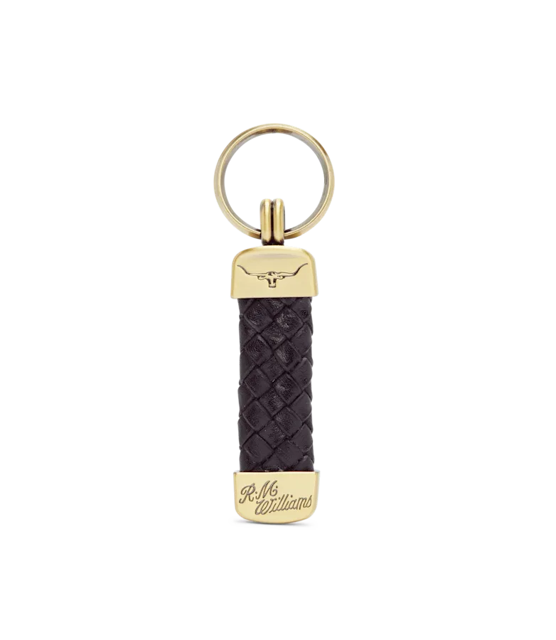 Plaited key ring