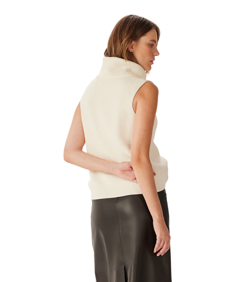 Flinders rollneck merino knit