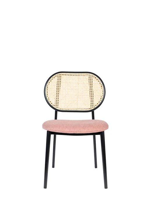 Spike Stuhl Natur/Pink