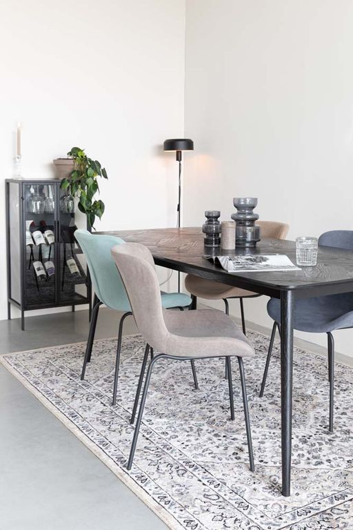 Esstisch FABIO verschiedene Größen Schwarz