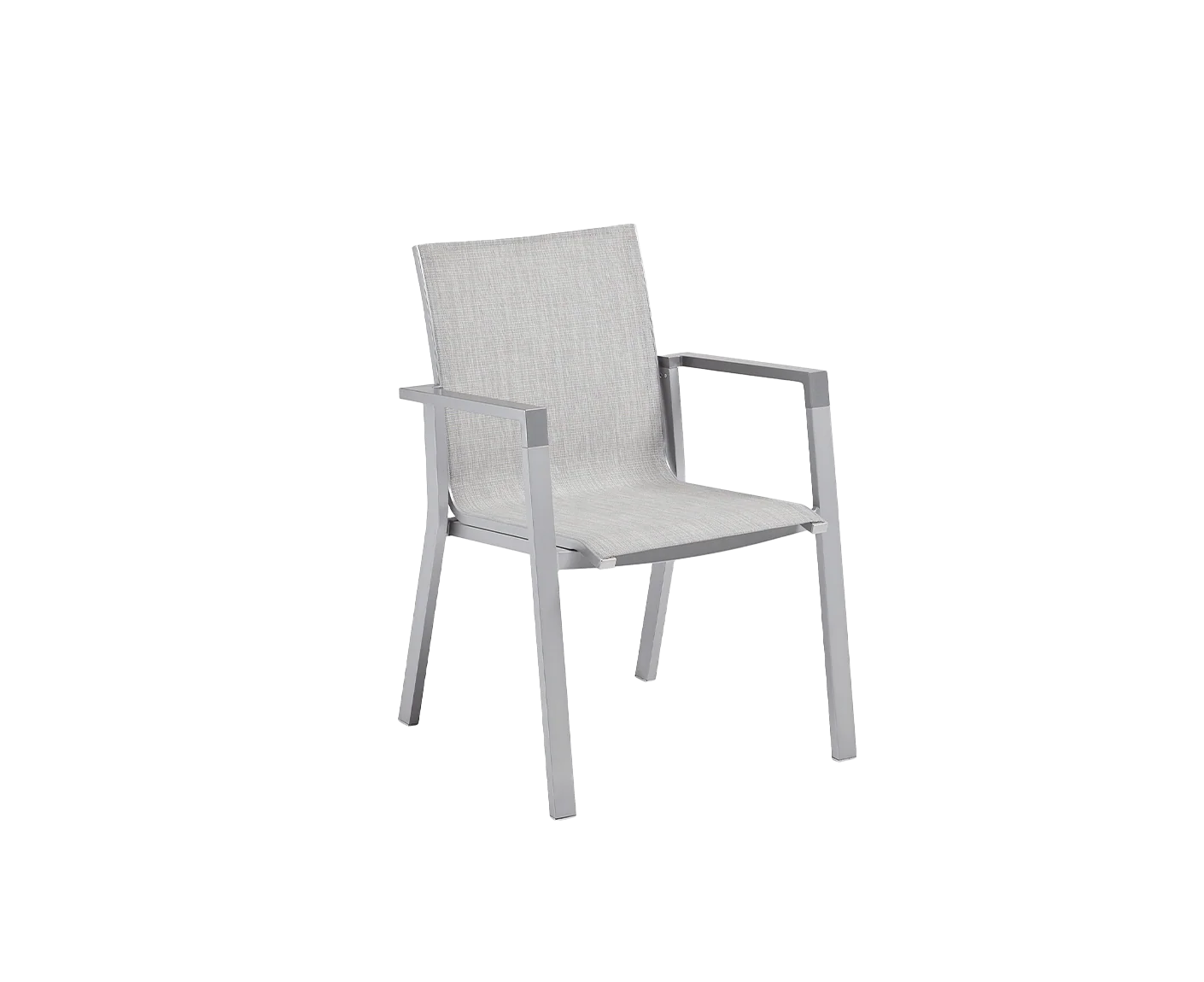 Kettler Rasmus Gartenmöbelset 5-teilig Silber / Grau