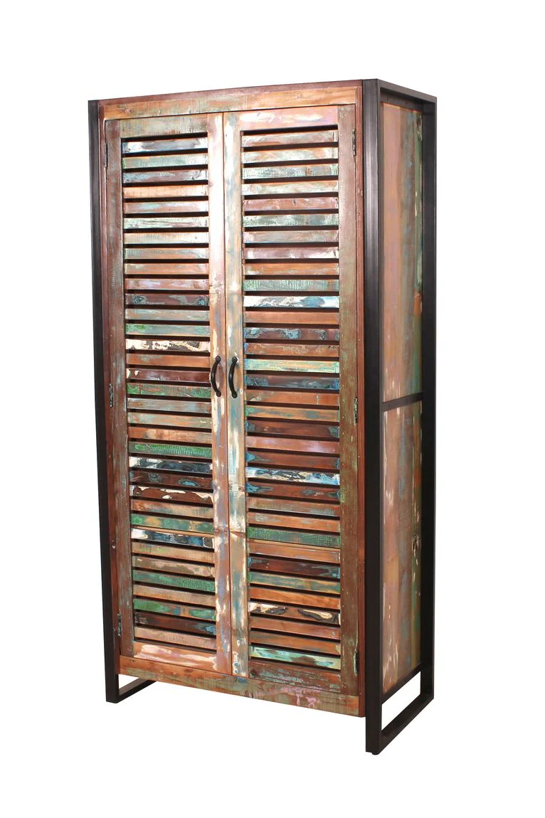 FIUME Garderobenschrank Bunt