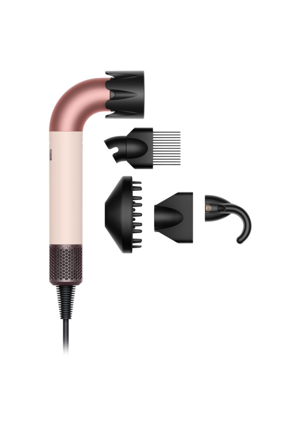 New Dyson Supersonic r™ hair dryer – Curly+Coily (Ceramic Pink/Rose Gold)
