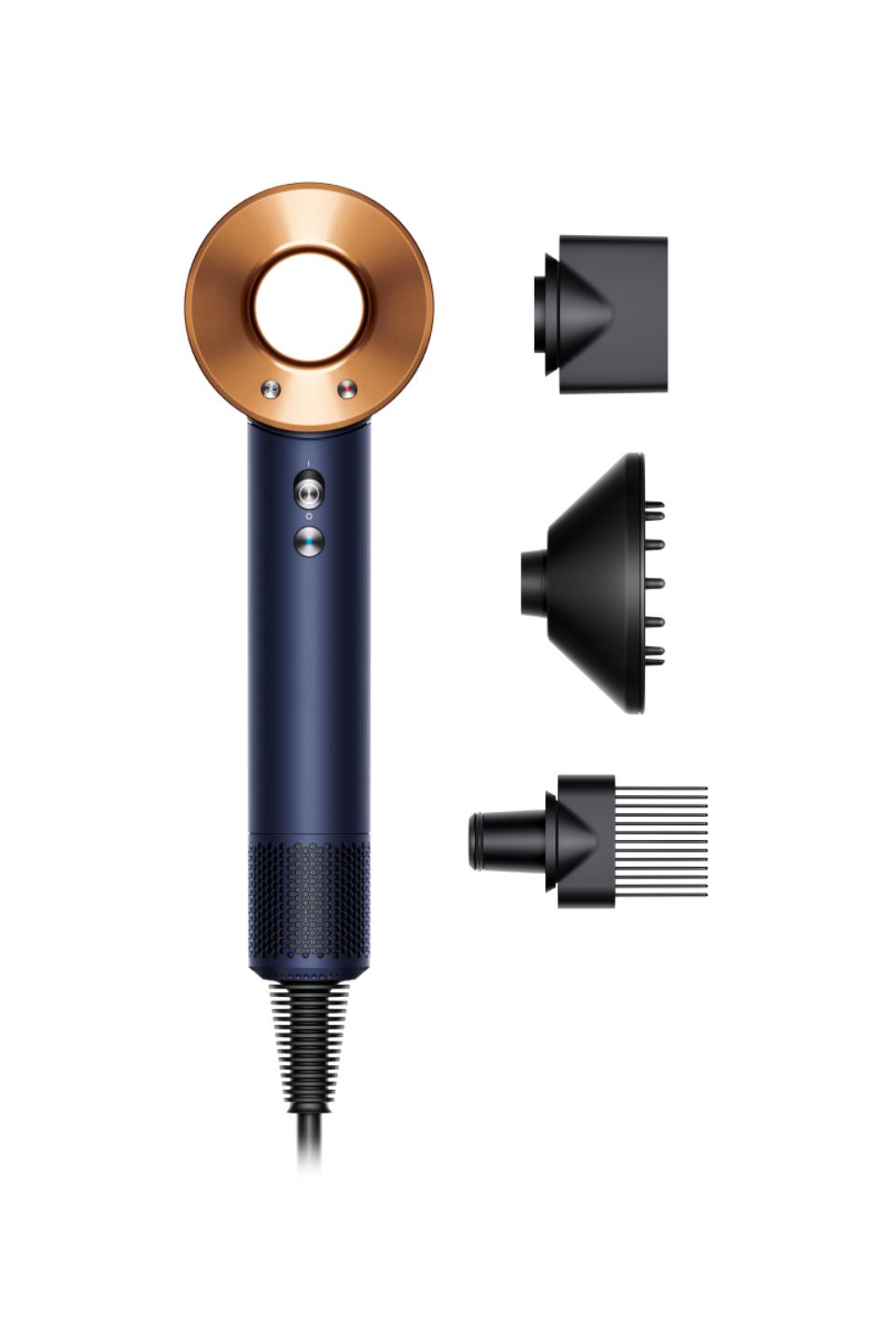 Dyson Supersonic™ hair dryer - Curl+Coily (Prussian blue/Rich copper)