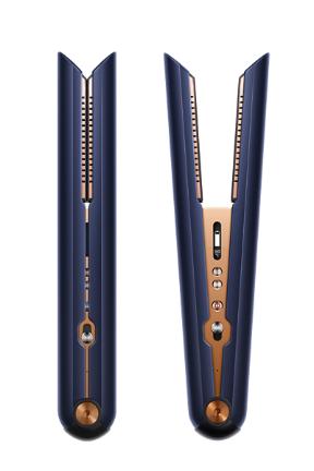 Dyson Corrale™ straightener Prussian blue/rich copper.