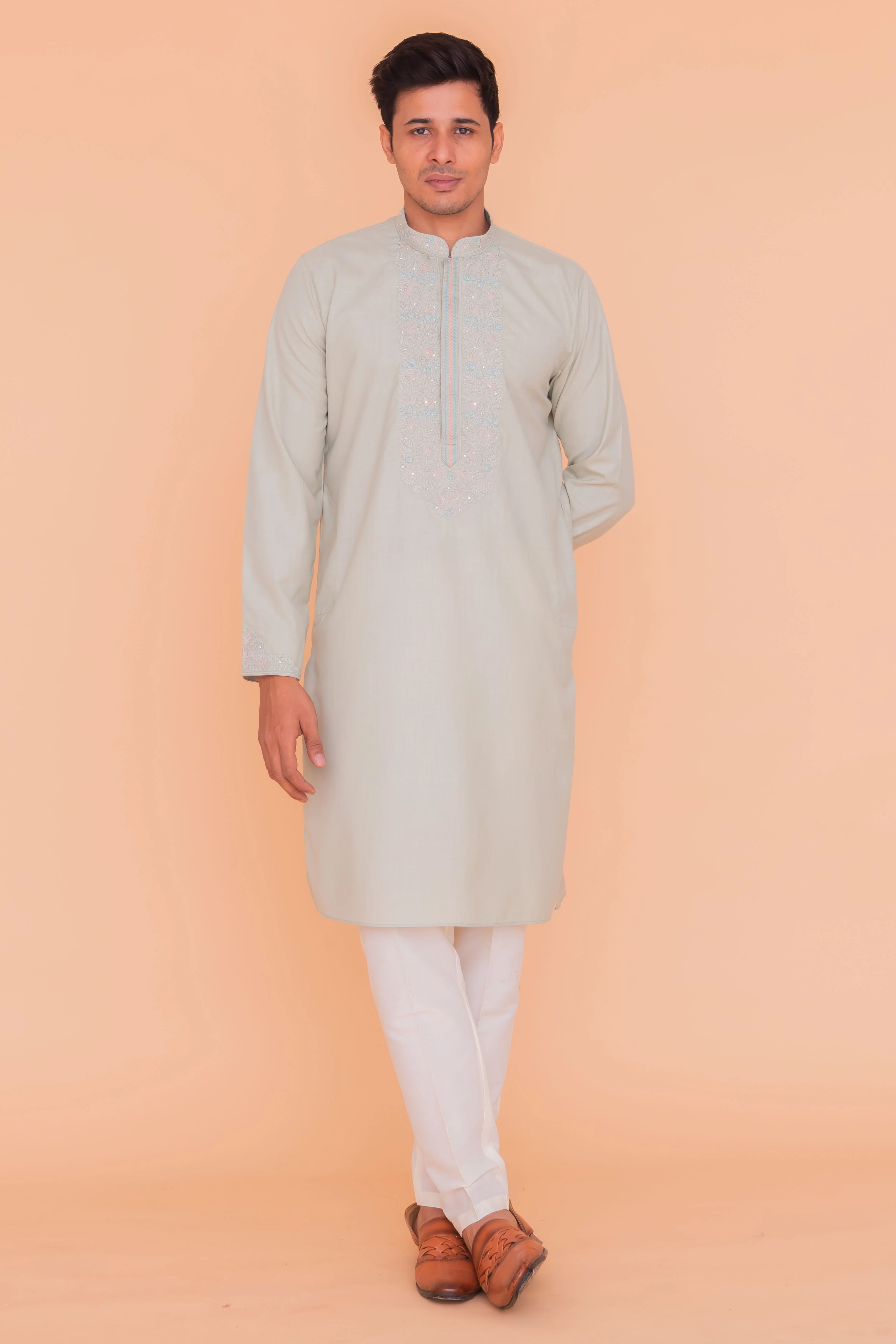 MLS COTTON KURTA PAJAMA
