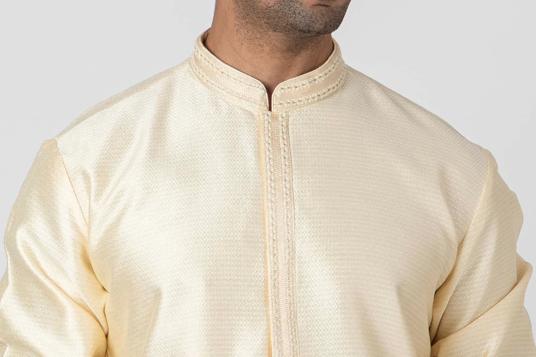 MLS ART SILK KURTA PAJAMA