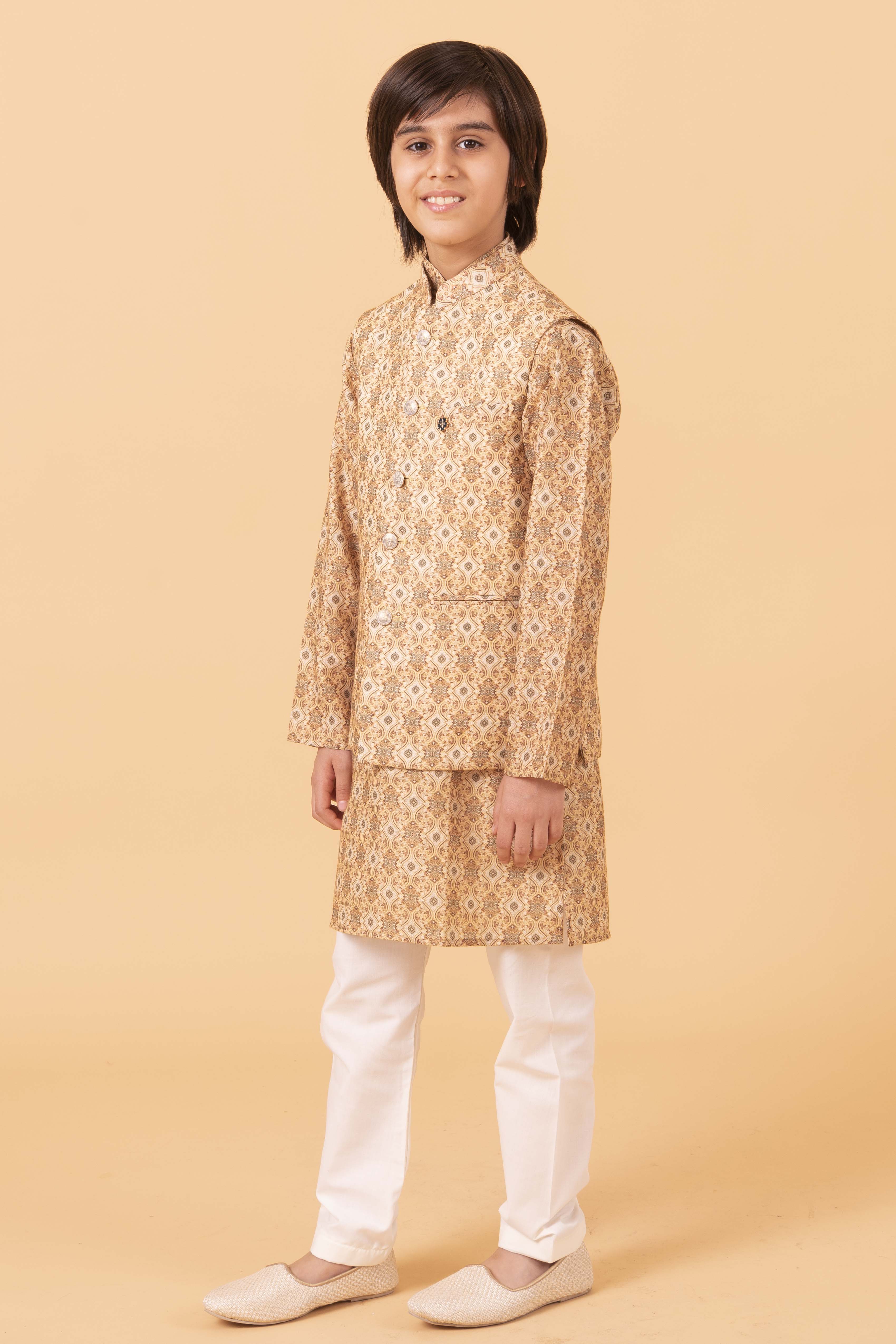 MLS KIDS KURTA JAWAHAR SET