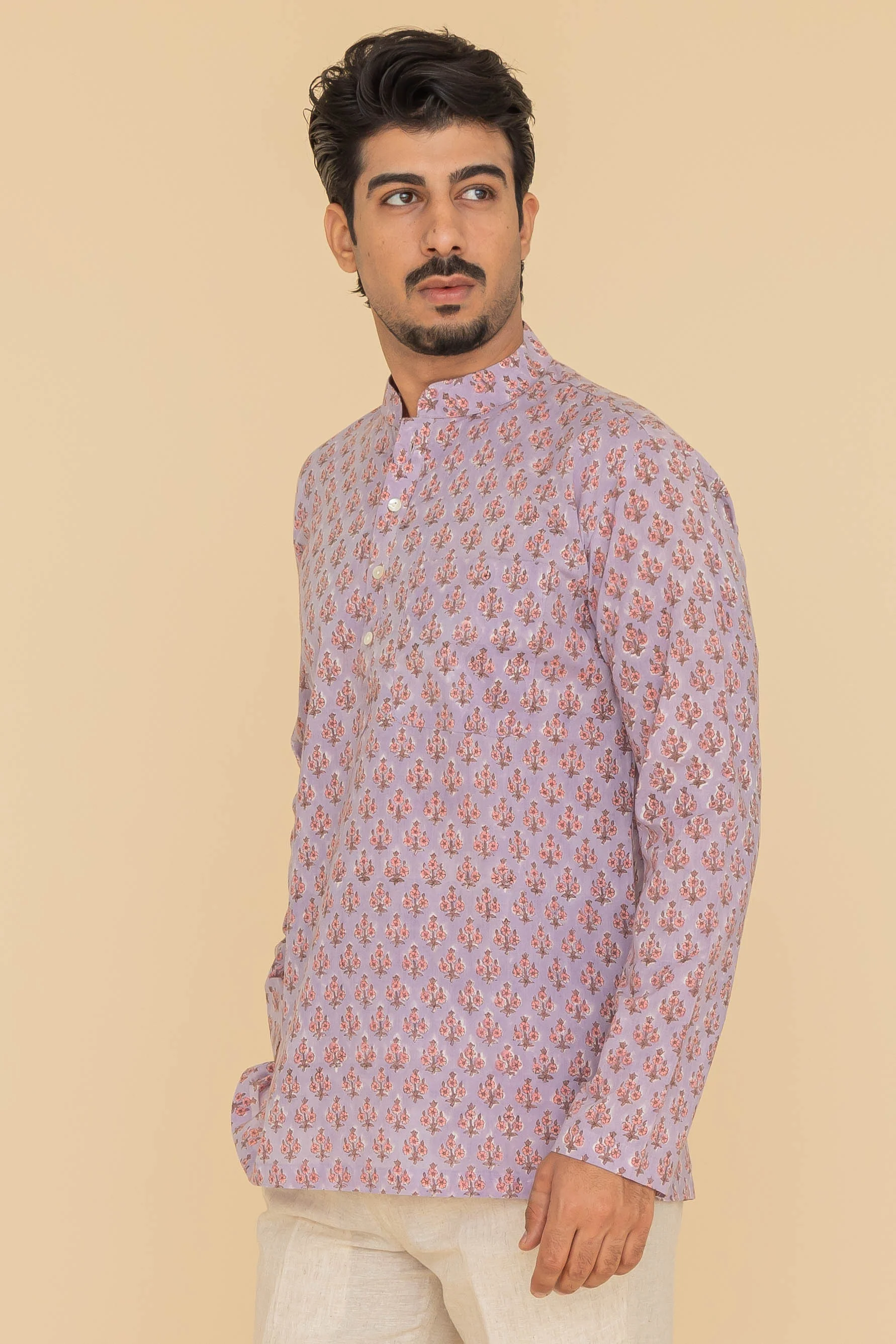 MLS SHORT KURTA FULL SLEEVES